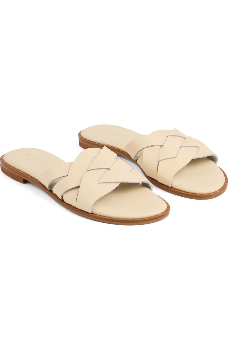 LK Bennett Amara Slide Sandal, Main, color, Cream