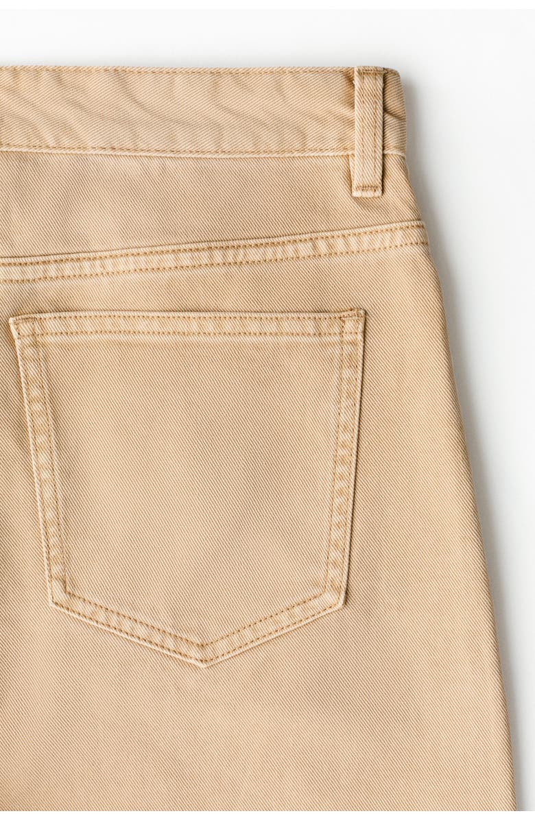 H&M Relaxed Fit Trousers, Alternate, color, Beige