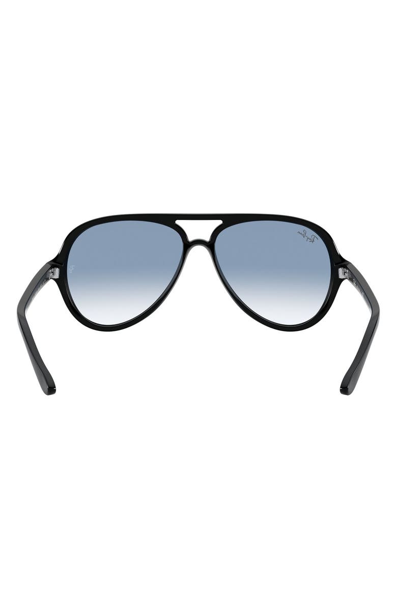 Ray-Ban Cats 5000 59mm Gradient Aviator Sunglasses, Alternate, color,