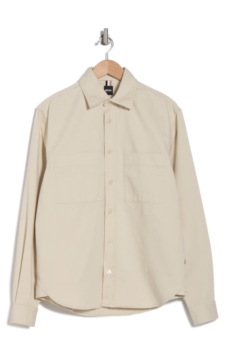 BOSS C-Owen Cotton Button-Up Shirt, Alternate, color,