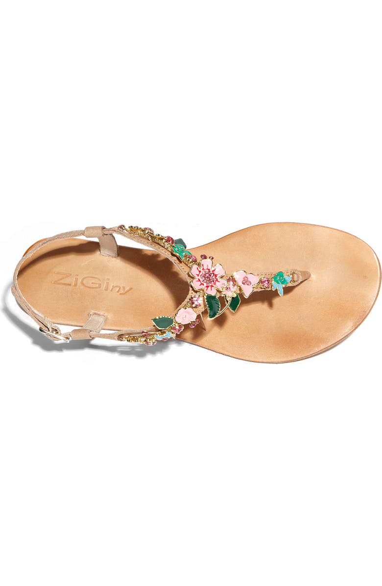 ZiGi girl 'Message' Sandal, Alternate, color,