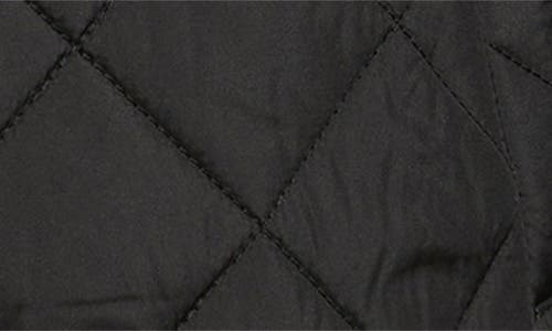 Lucky Brand Quilted Hunting Jacket In Black