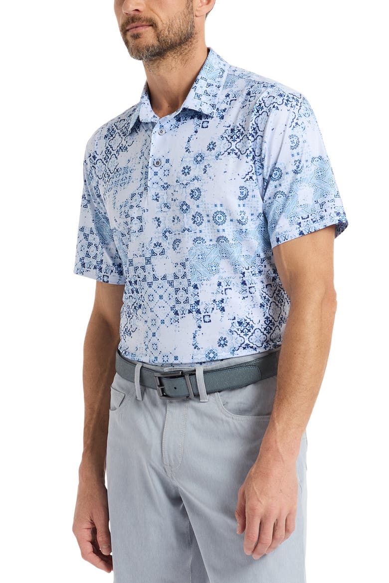 Riverside Knit Polo, Alternate, color, LIGHT BLUE