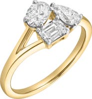 LuvMyJewelry Mysaria 14K Gold Lab Grown Diamond Ring - 0.78 Ct