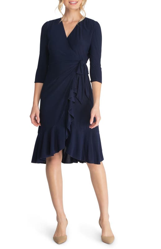 Whimsy Midi Wrap Dress - image 5