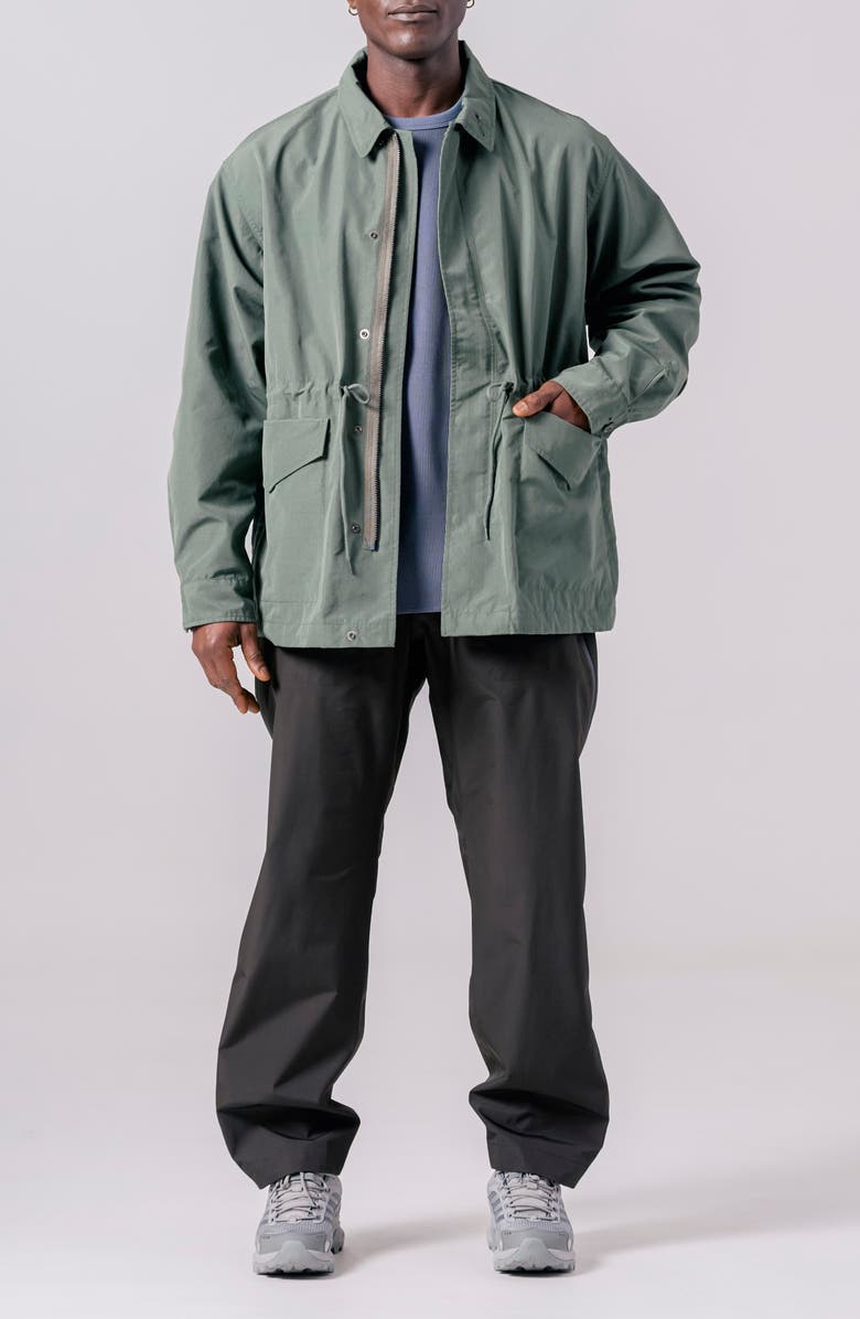 Snow Peak Takibi Ripstop Field Jacket, Alternate, color, Olive