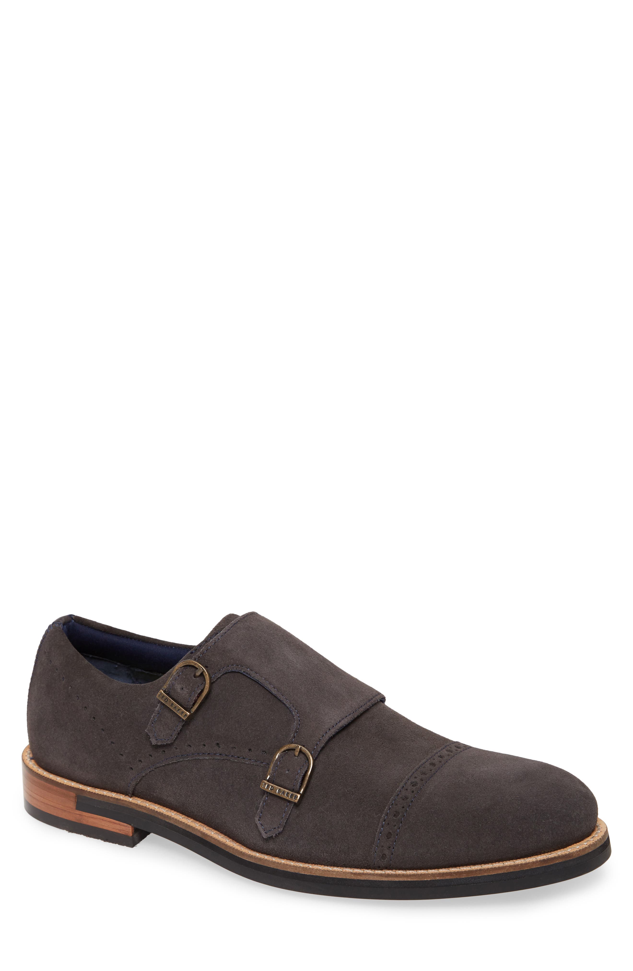 Ted Baker London Clippt Double Monk Strap Shoe, Main, color, 