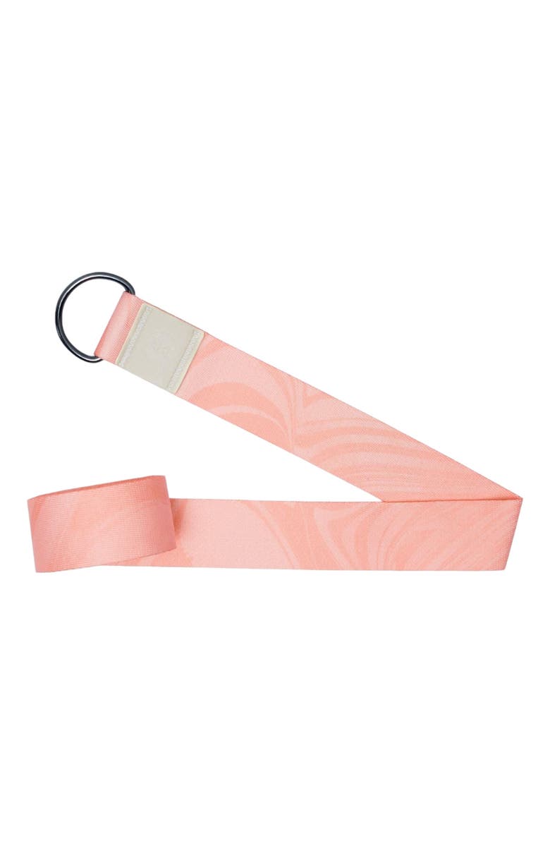 Yoga Design Lab Yoga Strap, Main, color, Coral
