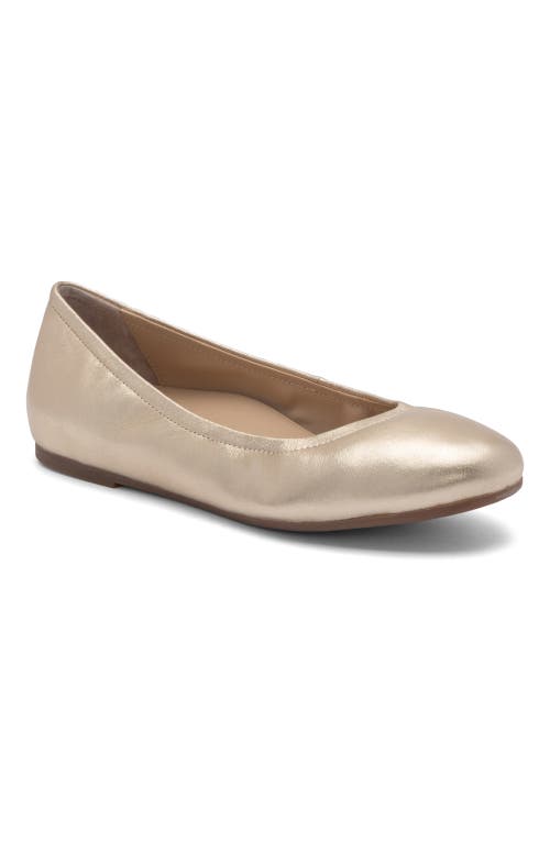 Shop Abeo Promenade Flat In Gold - Regular