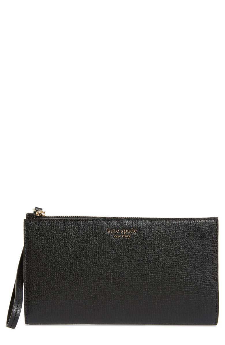 Kate Spade New York large sylvia leather wristlet, Main, color,