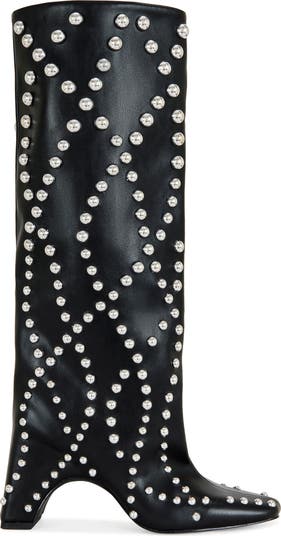 Virgile Studded Knee High Boot