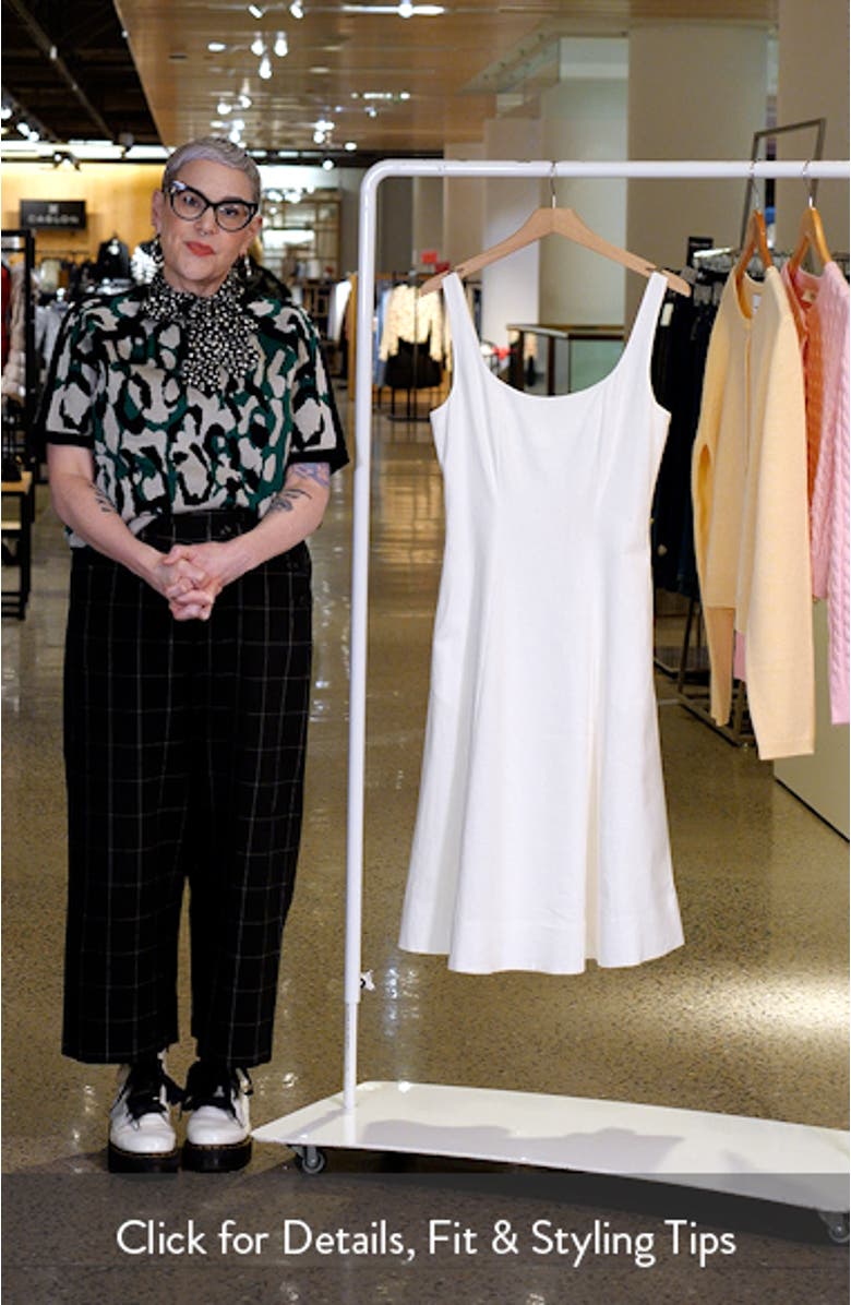 Sleeveless Fit & Flare Dress, sales video thumbnail