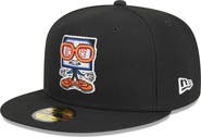 New Era Men's New Era Black Syracuse Mets Theme Nights Clocks  59FIFTY Fitted Hat