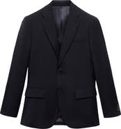 MANGO Turin Solid Wool Sport Coat