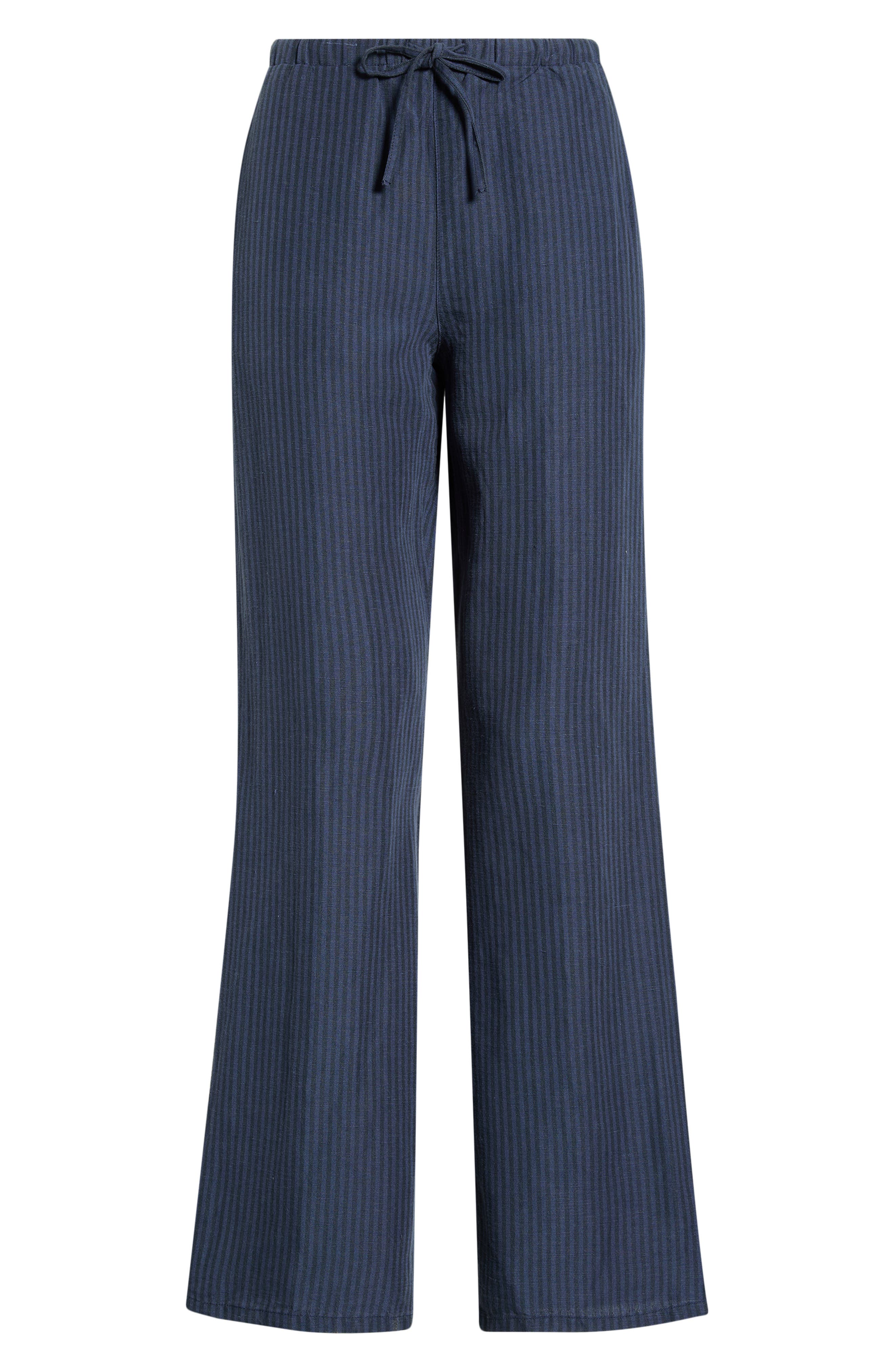 Perfect Linen Blend Drawstring Pants