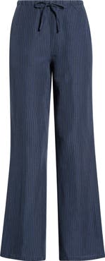 Marine Layer Perfect Linen Blend Drawstring Pants