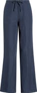 Marine Layer Perfect Linen Blend Drawstring Pants