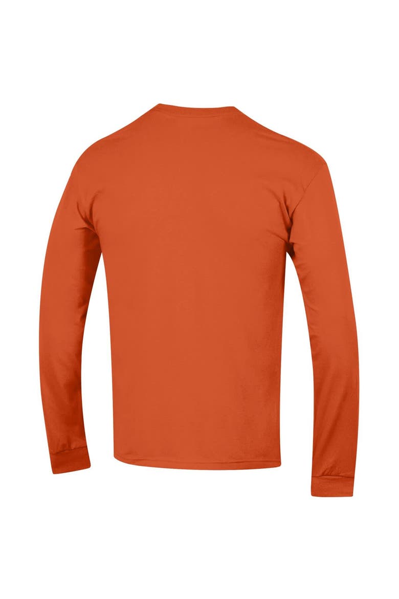 Men's Champion  Orange Chicago Bears Seal Long Sleeve T-Shirt, Alternate, color, Orange
