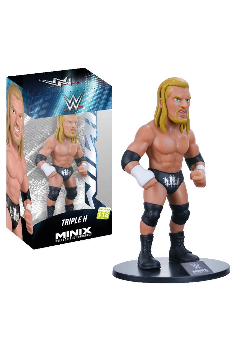 Triple H (WWE) Minix 4.5-Inch Vinyl Entertainment Figure, Main, color, Multi-Color