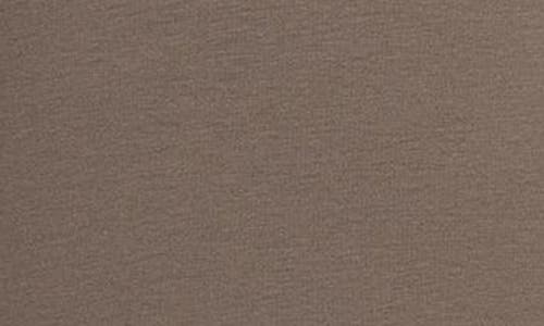 Nike Sportswear Club Chill Knit Mod Crop T-shirt In Brown