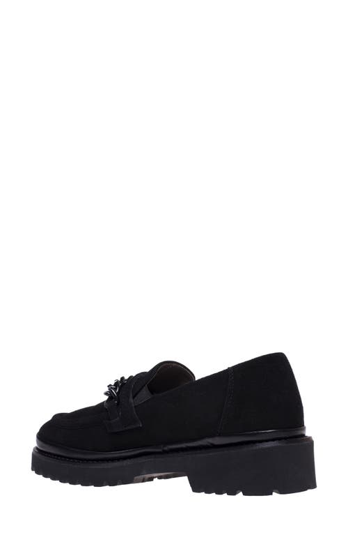 Ron White Renee Chain Detail Weatherproof Loafer In Black