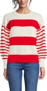 Lands' End Drifter Jersey Crewneck Sweater