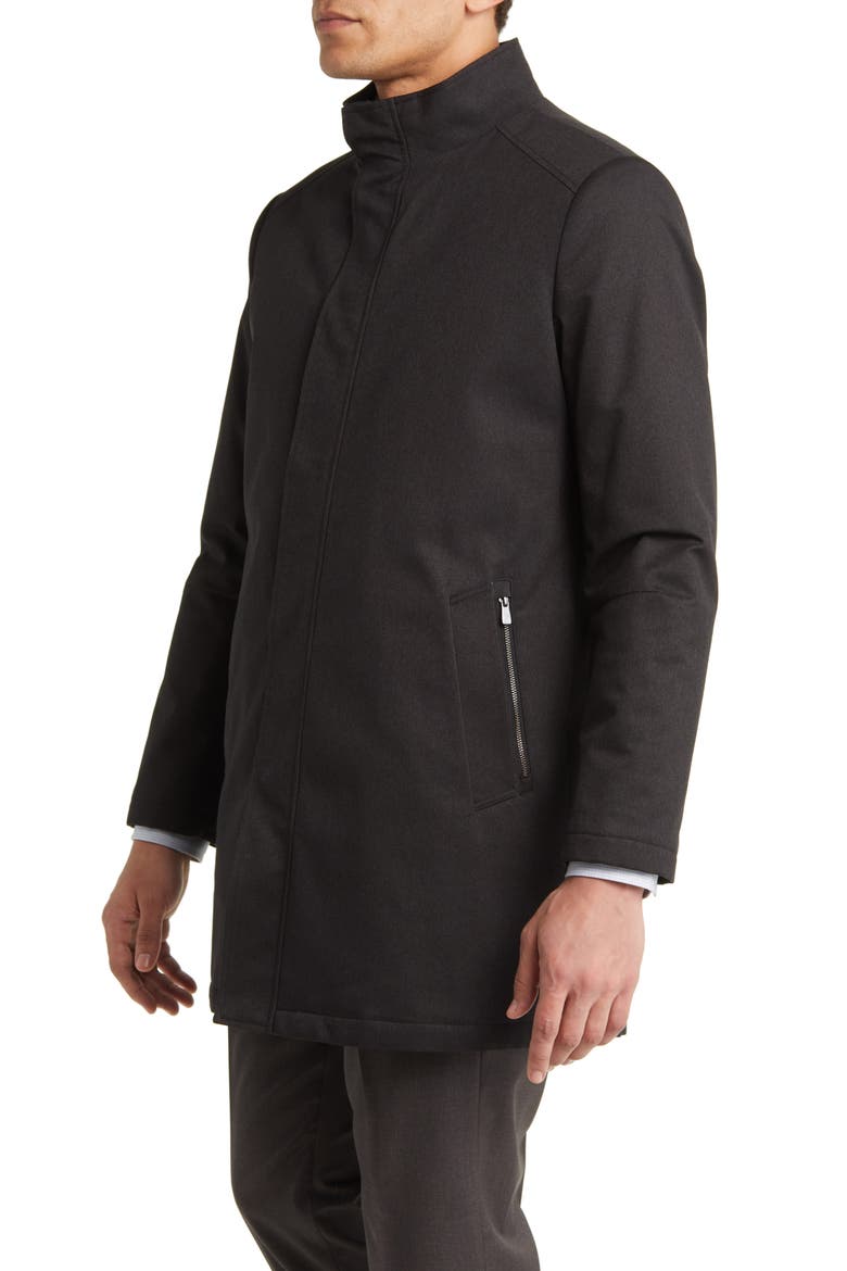 Bryce Technical All Weather Water Resistant Coat, Alternate, color, CHARCOAL