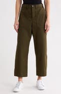 SPANX® SPANXsupersmooth™ Stretch Cotton Twill Barrel Leg Pants