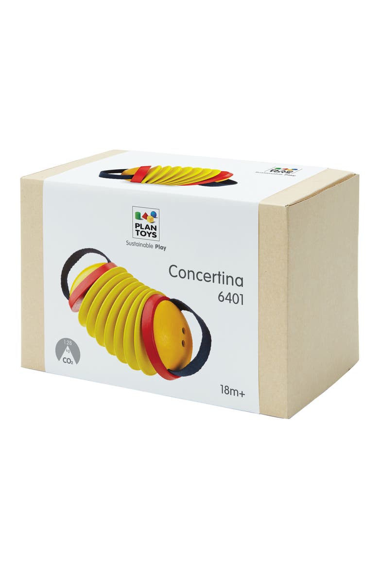 Concertina, Alternate, color, YELLOW