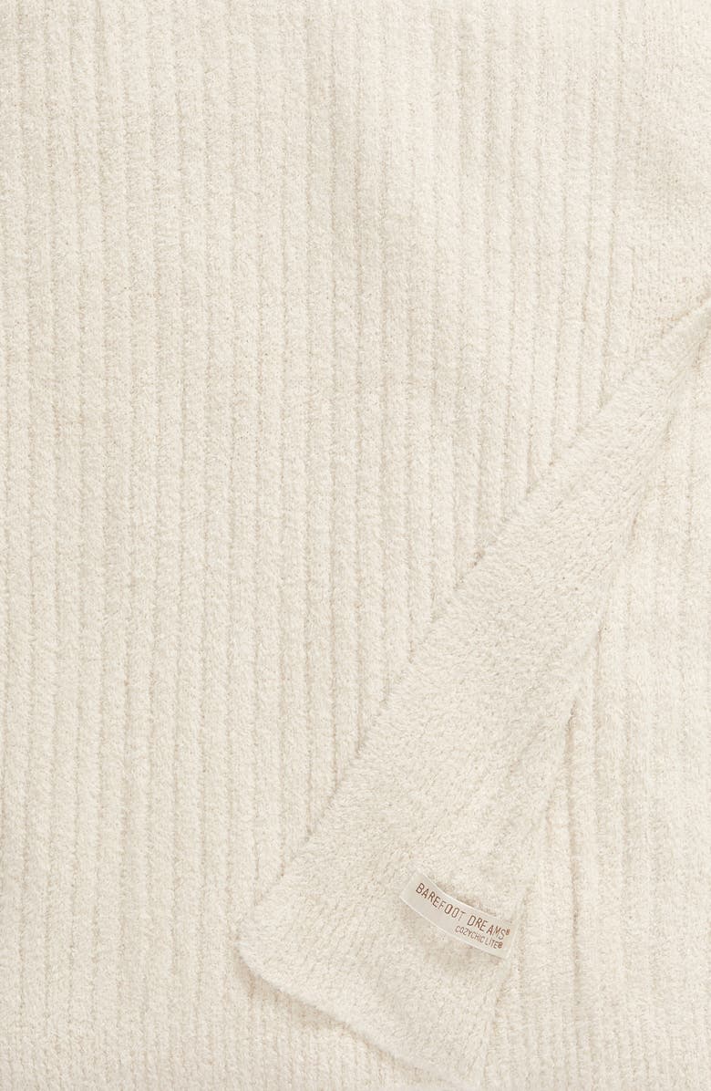 Barefoot Dreams<sup>®</sup> Cozychic<sup>®</sup> Ribbed Throw Blanket, Alternate, color,