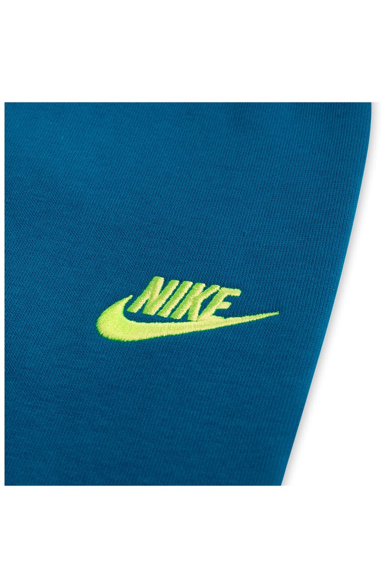 Kids' Sportswear Fleece Sweatshirt & Joggers Set, Alternate, color, BLUE/ GREEN ABYSS