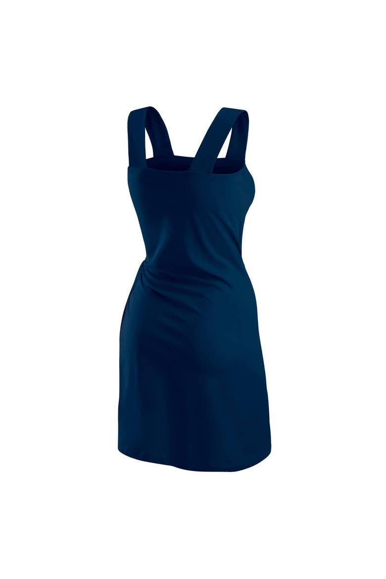 Women's WEAR by Erin Andrews  Navy Dallas Cowboys Wrap Dress, Alternate, color, Navy