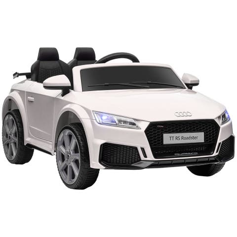 6V Ride On Car with Licensed Audi TT RS, Remote Control, Horn