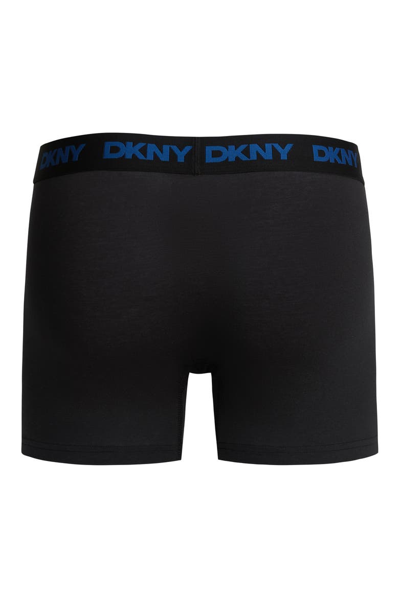 3-Pack Stretch Cotton Boxer Briefs, Alternate, color, BLACK/ LIMOGES/ BRIGHT WHITE