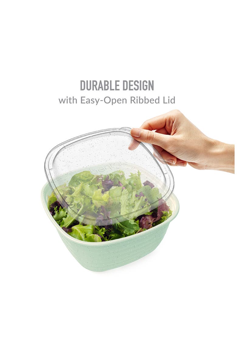 10-Pack Meal Prep Bowl Set, Alternate, color, SAGE LEAF GLITTER
