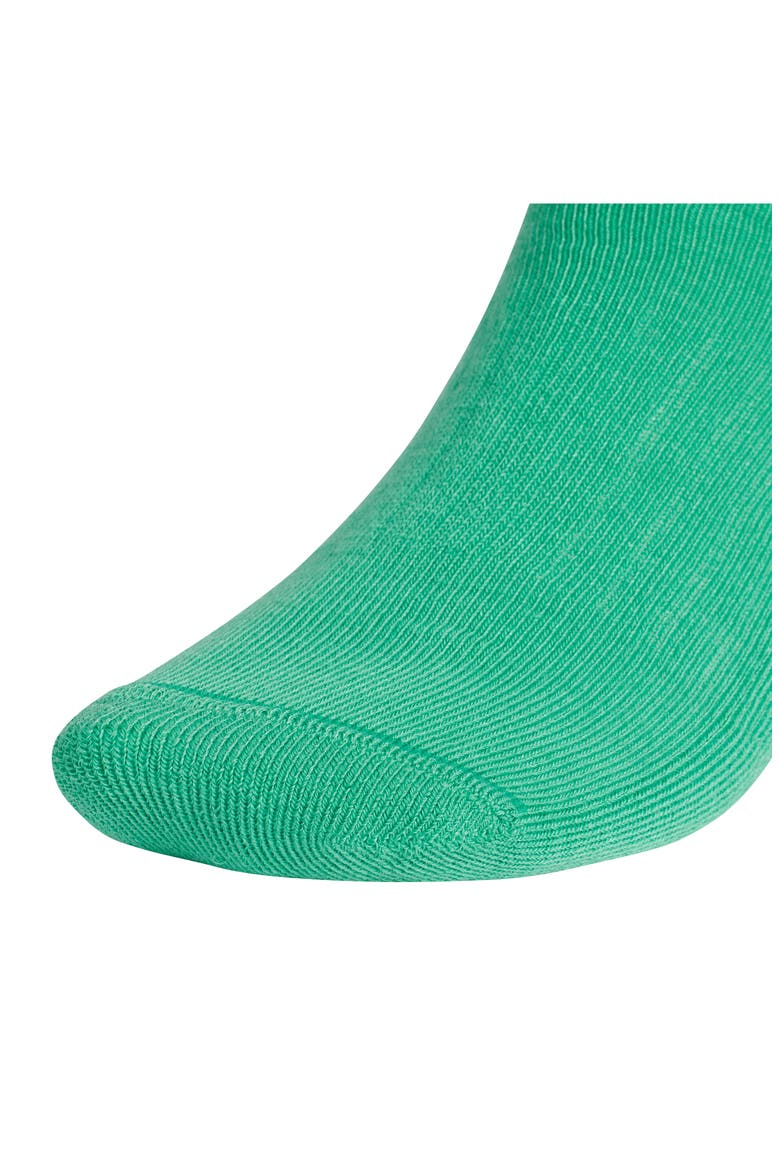 Assorted 3-Pack Classic Cushioned 2.0 Performance Crew Socks, Alternate, color, SEMI COURT GREEN/DARK BLUE/WHITE