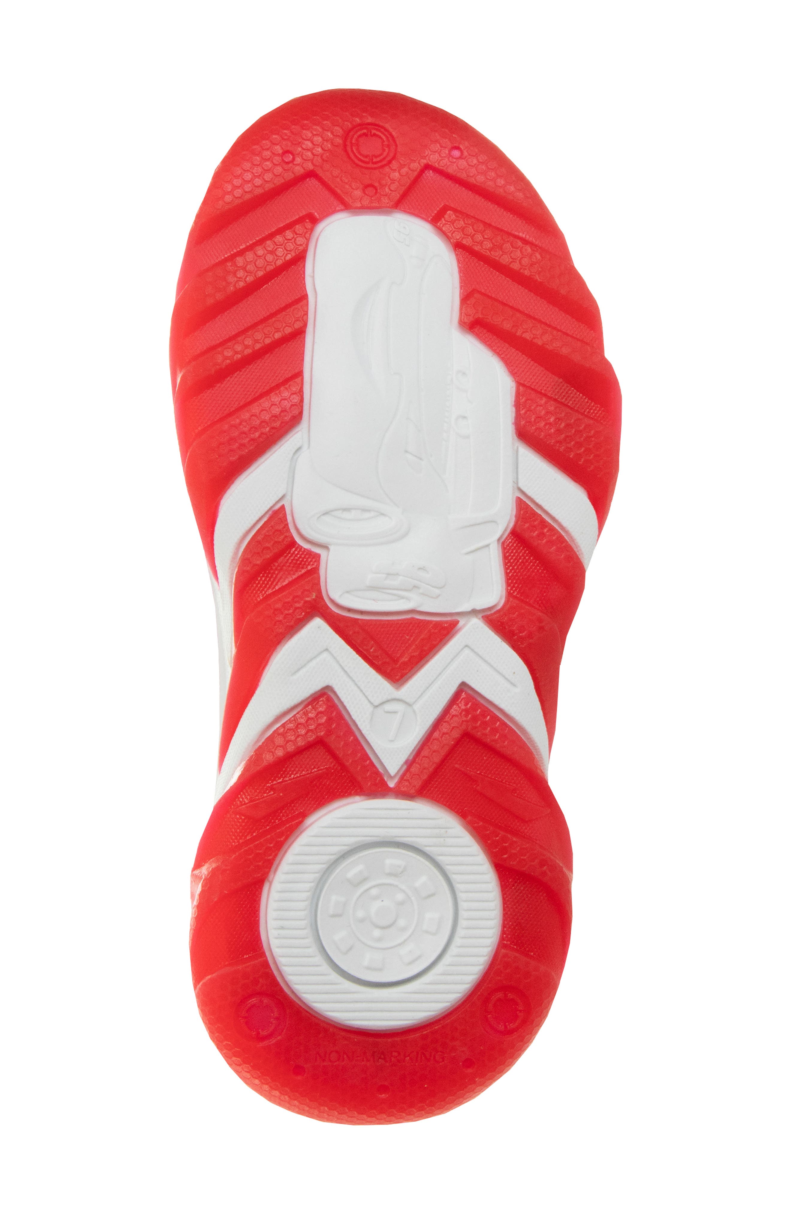 JOSMO Kids' Disney Pixar Light Up Sneaker, Alternate, color, Red