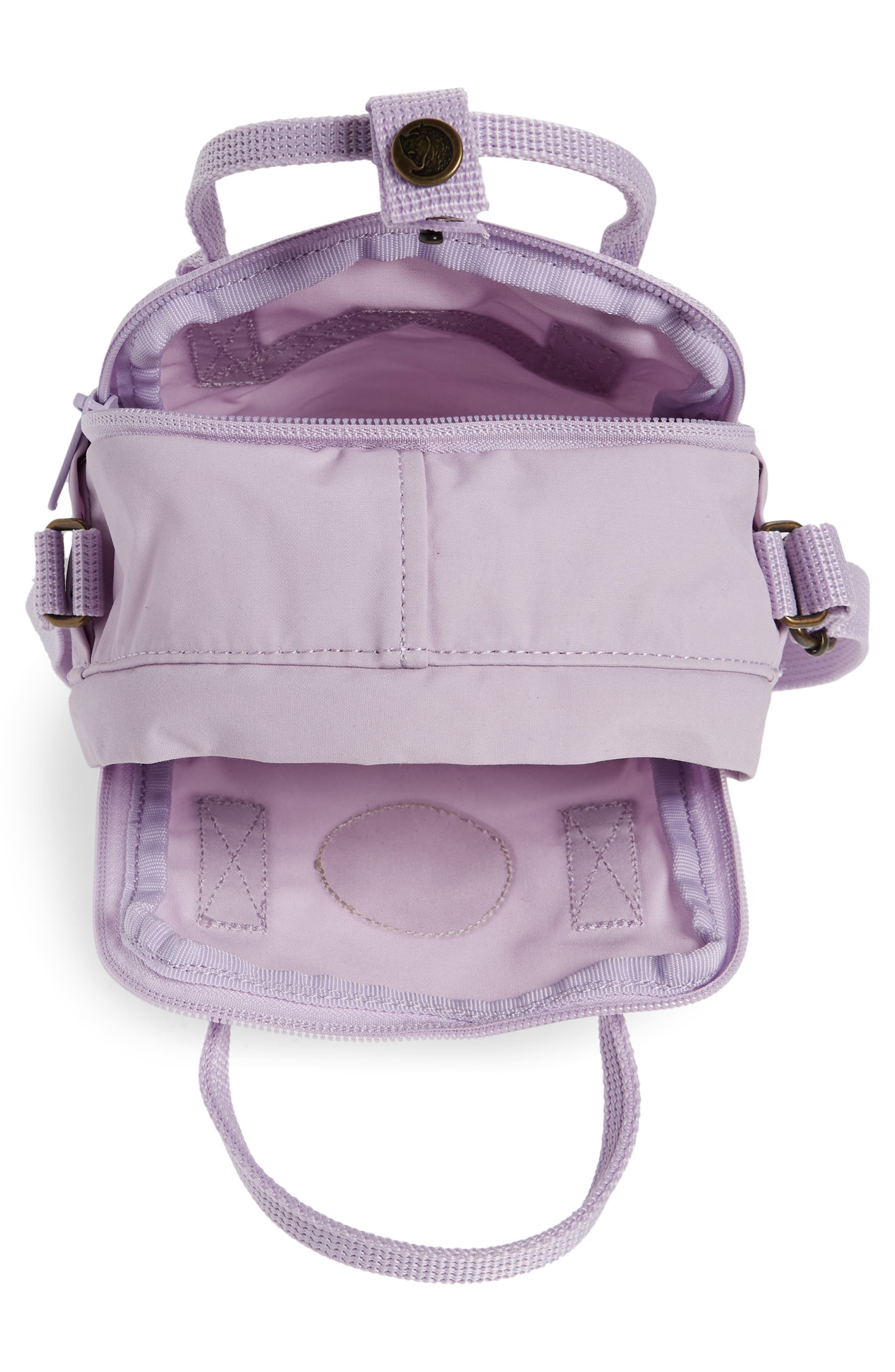 Fjällräven Kånken Water Repellent Sling Shoulder Bag, Alternate, color, Pastel Lavendar