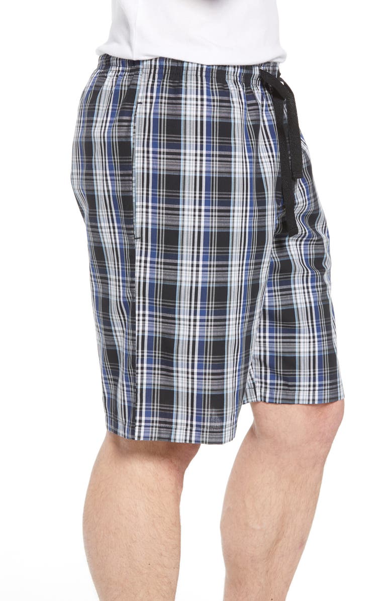 NORDSTROM MEN'S SHOP Poplin Lounge Shorts, Alternate, color, 