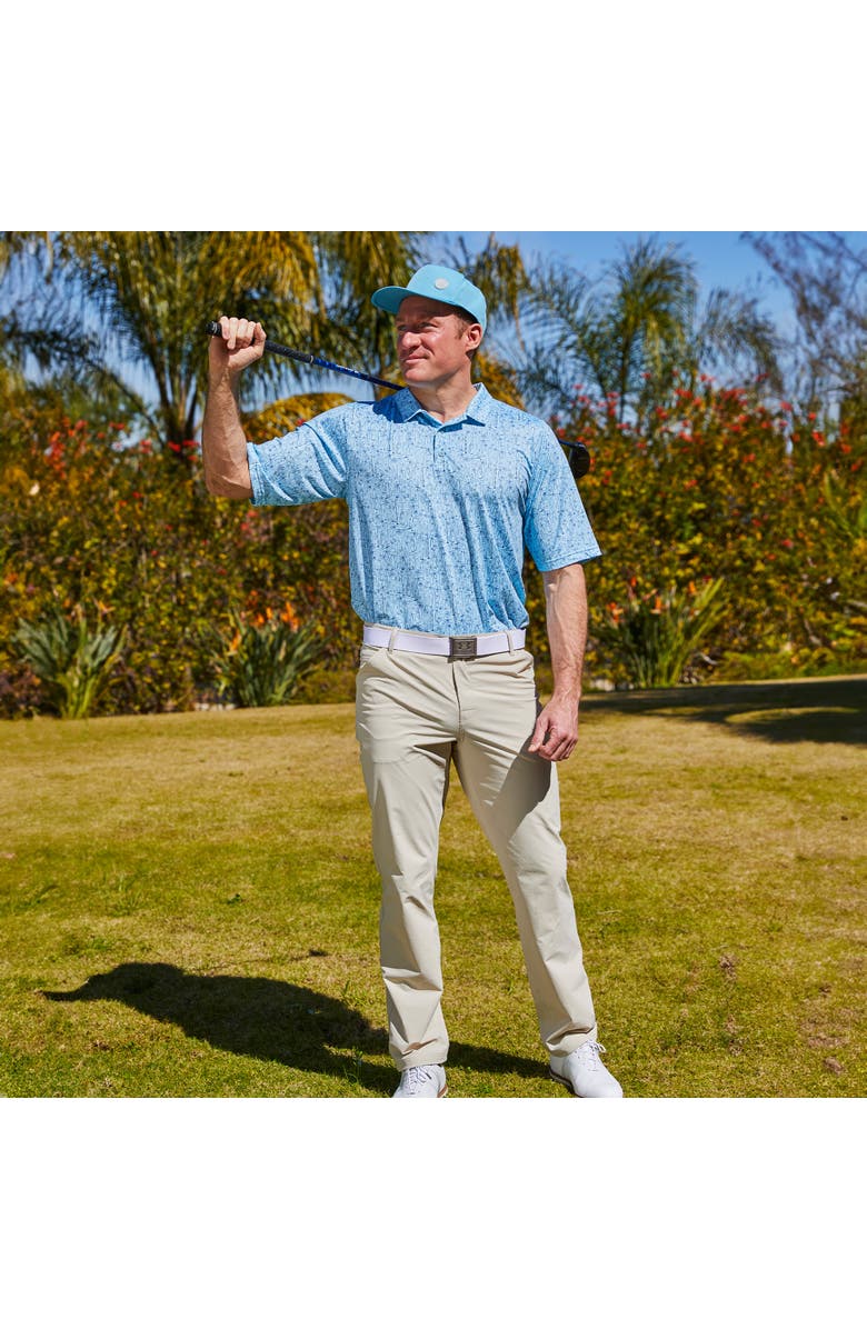 UV Skinz Short Sleeve Polo, Alternate, color, Island Ace