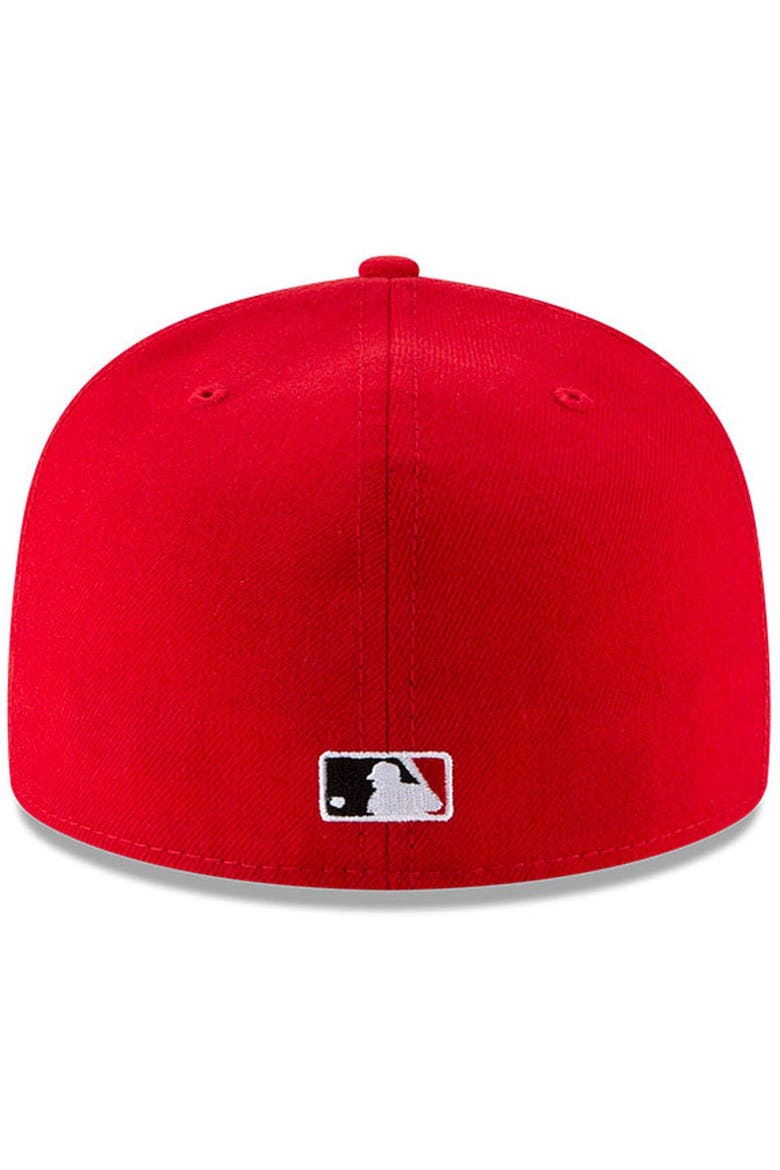 Men's New Era Red Cincinnati Reds 1990 World Series Wool 59FIFTY Fitted Hat, Alternate, color, Red