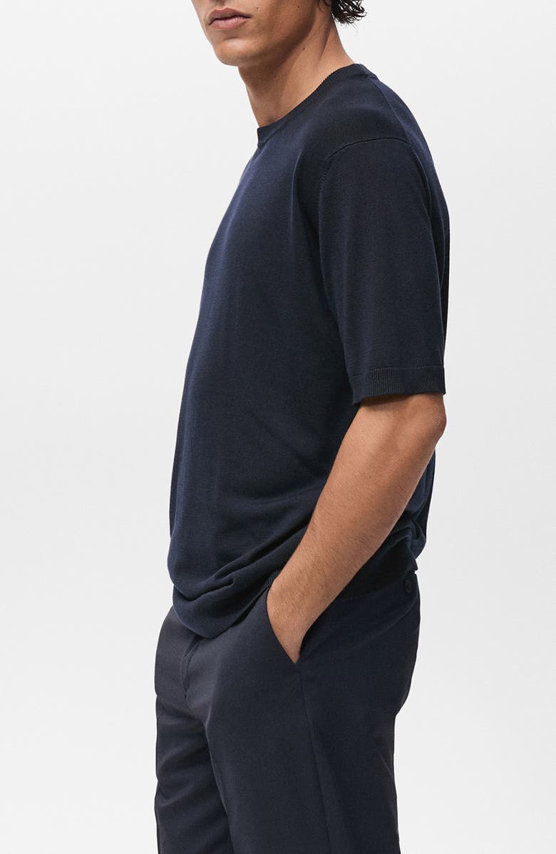 MANGO Fine Knit Tencel<sup>®</sup> Lyocell Blend T-Shirt, Alternate, color, 
