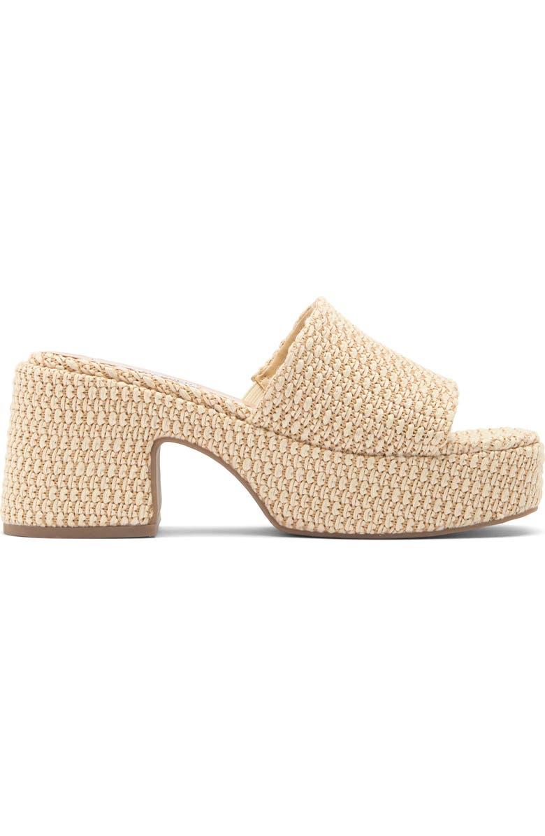 Steve Madden Reign Platform Mule, Alternate, color, Natural Multi
