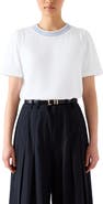 LK Bennett Astrid Contrast T-Shirt