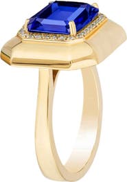GOSHWARA G-Classic Emerald Cut Ring