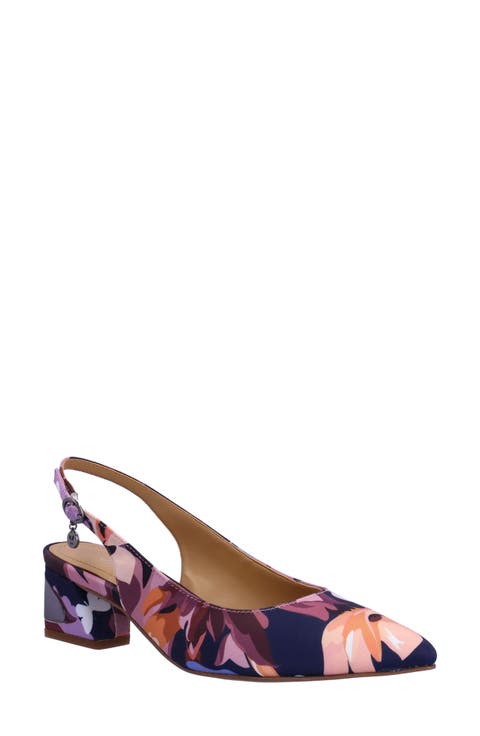 J.Renée Shayanne Slingback Pointed Toe Pump (Women)