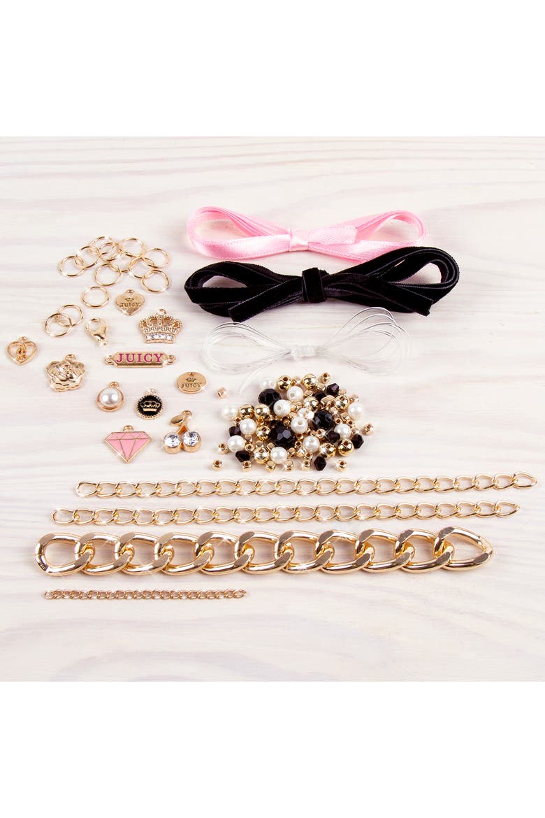 Mini Chains & Charms Kit Create 5 Unique Bracelets, Alternate, color, Multicolored