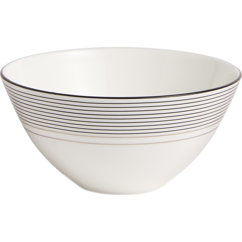 Wedgwood X Vera Wang Luxe Graphite Bone China Bowl In No Color