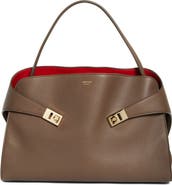 FERRAGAMO Large Hug Bicolor Tote