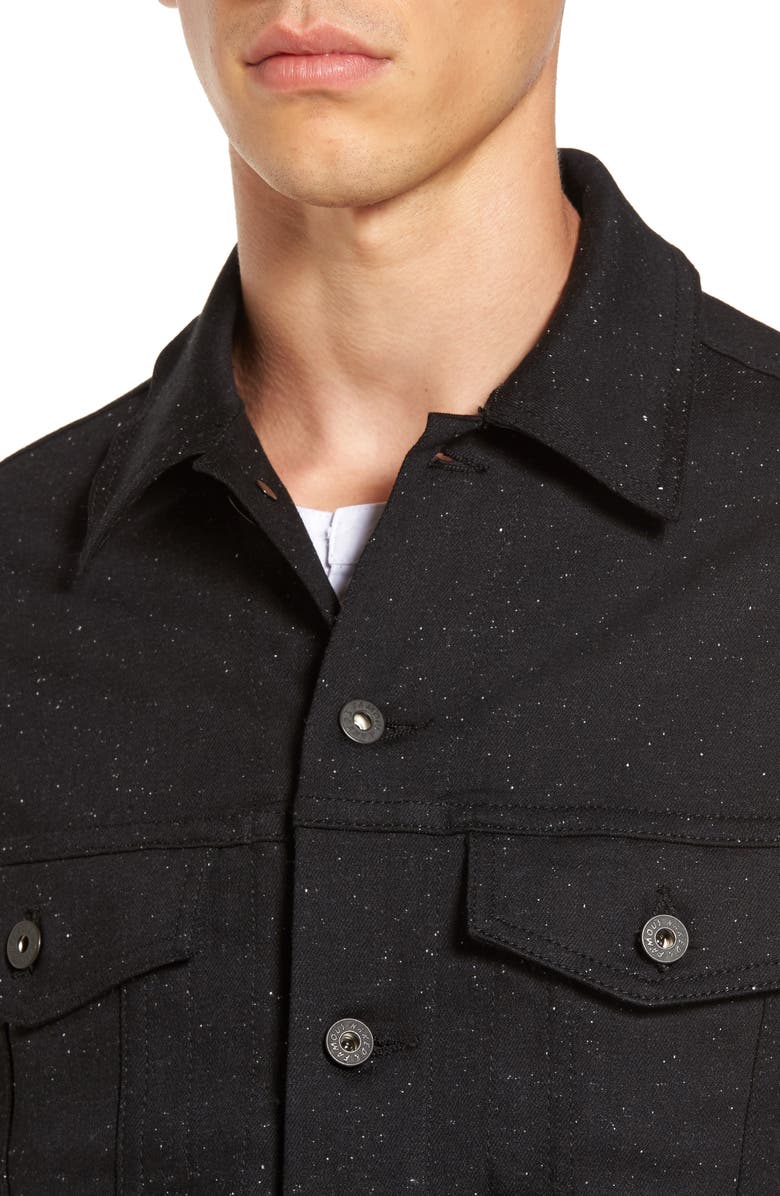 Naked & Famous Denim Flecked Denim Jacket, Alternate, color,